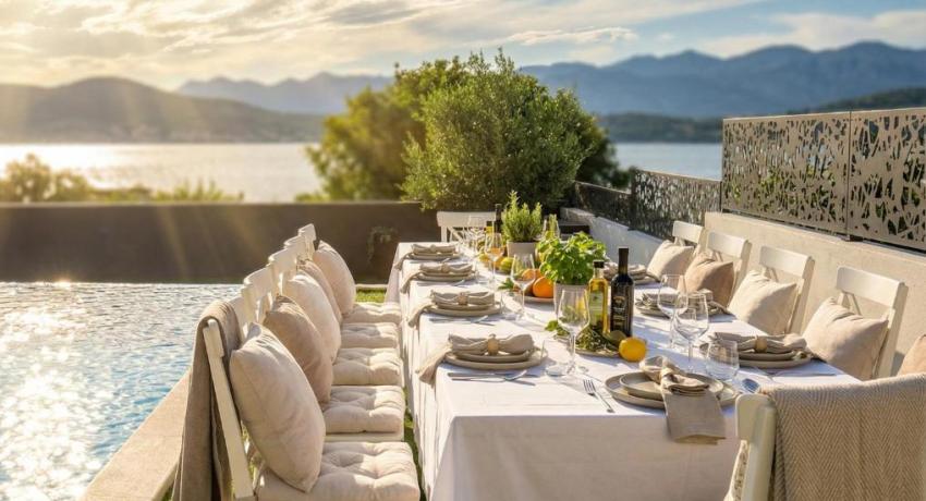De luxe Villa Palace Al Nera 2 swimming pools at sea 📍Planikovica VII, 21223 Trogir, Croatie